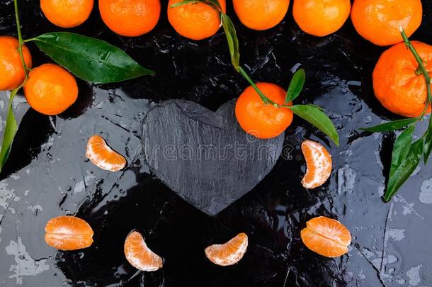 柑橘大约和黑的板岩心合适的.
