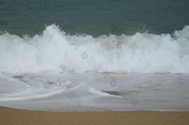 帆船航行梯子海自然夏波浪沙水平房屋