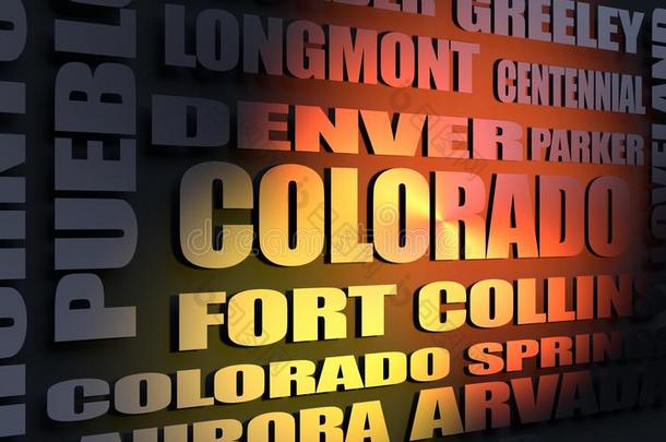 美国科罗拉多州城市清单