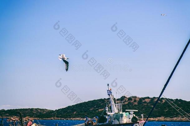 海景画.海旅游向克利特岛