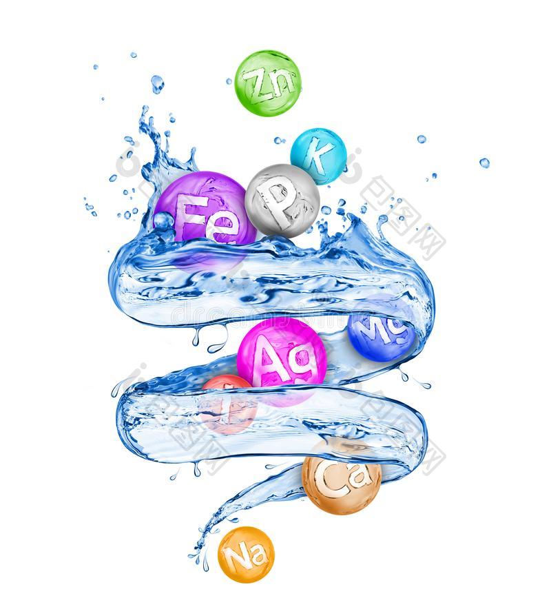 组关于化学的矿物和微量元素图片-包图网企业站