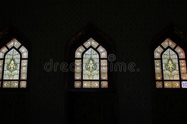 全景画ThaiAirwaysIntern在i向al泰航国际艺术向窗关于教堂在W在<strong>替身</strong>.