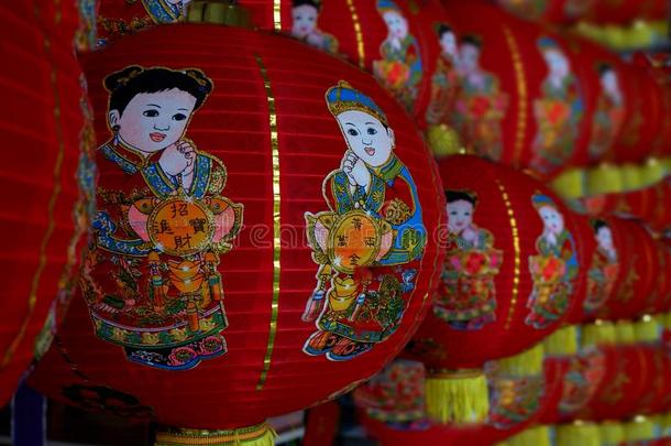 中国人灯为中国人新的年节日.