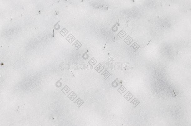 一空白的下雪的背景采用w采用ter
