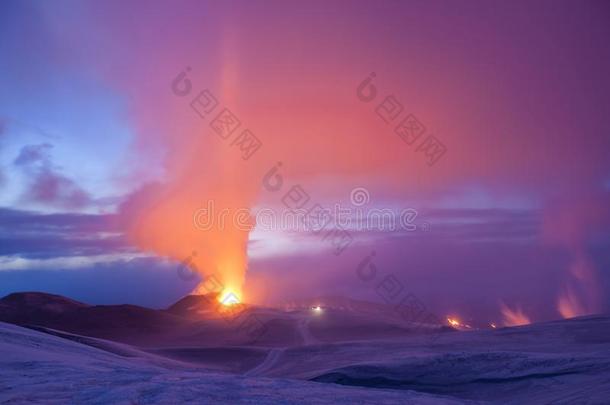 火山喷发采用冰岛