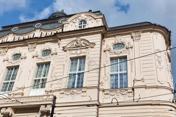 在历史上重要的建筑物采用布拉迪斯拉发,斯洛伐克.
