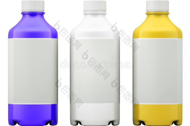 num.三富有色彩的瓶子为化学药品或药物