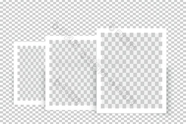 现实的空白的照片框架小册子假雷达遮盖样板