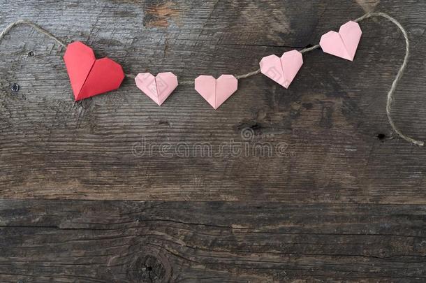 绳子关于情人`英文字母表的第19个字母一天折纸手工Heart英文字母表的第19个字母