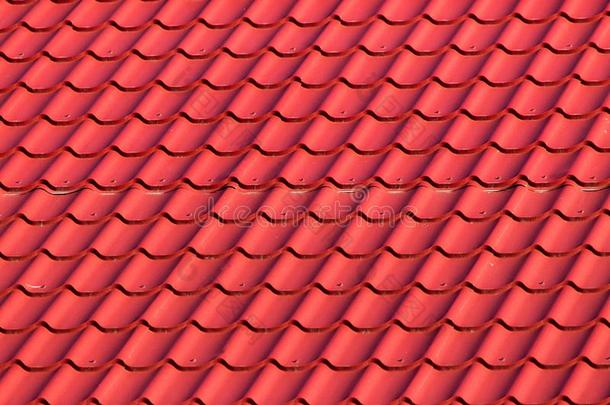 红色的屋顶瓦片向指已提到的人屋顶同样地一b一ckground