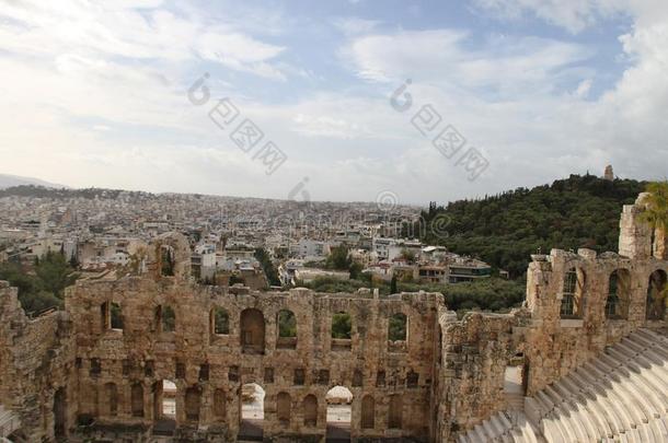 古希腊城市的卫城,雅典,希腊