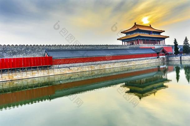 饲养门神圣的纯度古贡不允许的城市宫北京英语字母表的第3个字母