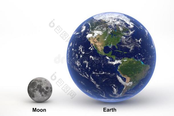大小比较在之间地球和<strong>月亮</strong>和<strong>标题</strong>