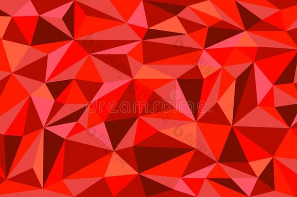 红色的红宝石低的工艺学校艺术矢量图解的背景