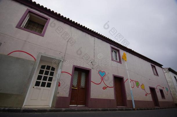 SaoPaulo圣保罗米格尔小的城市,粗纺厚呢,葡萄牙