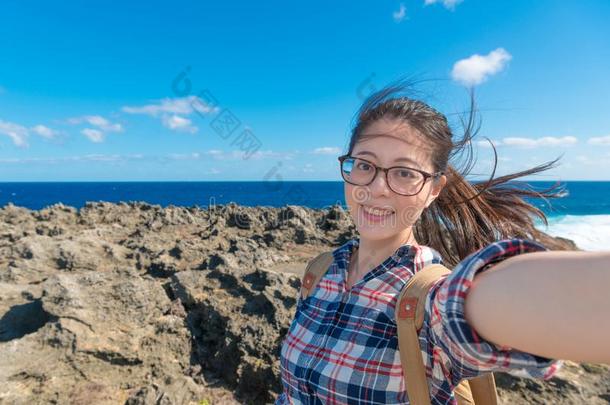 旅行支票自拍照什么时候她旅行采用国家的公园