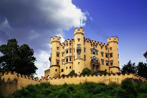 城堡霍恩施旺高采用南方巴伐利亚