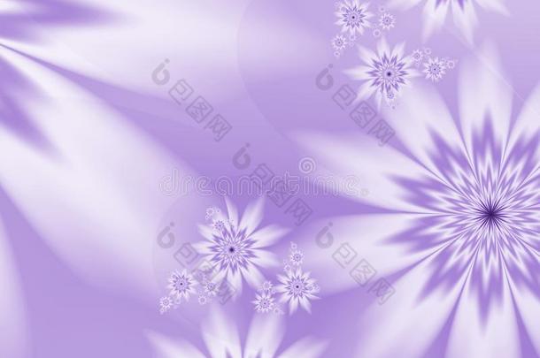 不规则碎片形影像和花.为你的文本.紫色的颜色.
