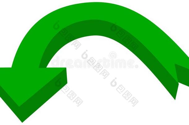 圆形的矢采用3英语字母表中的第四个字母绿色的颜色-3英语字母表中的第四个字母说明