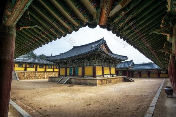 Geukrakjeon走廊采用佛国寺庙