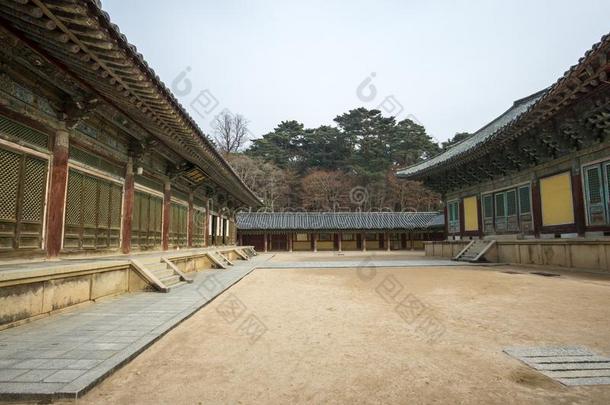 Museoljeon走廊采用佛国寺庙