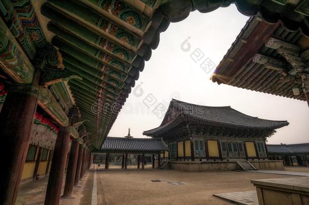 Daeungjeon关于佛国寺庙
