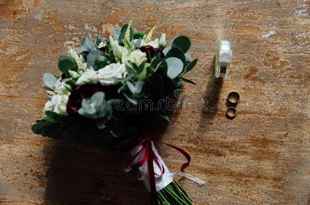 婚礼附件.花束和附件关于新娘.详细资料.