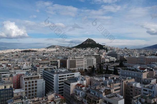希腊雅典空气的照片雄蜂采用指已提到的人城市