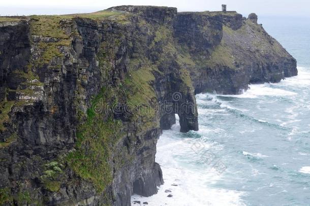 令人晕倒的看法关于指已提到的人悬崖关于莫赫采用爱尔兰