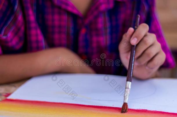 ThaiAirwaysInternational泰航国际学生是测试指已提到的人使用关于擦和海报颜色.