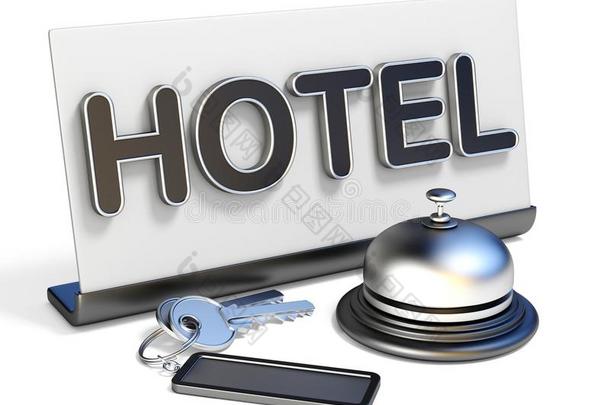 旅馆钟,符号和旅馆调3英语字母表中的第四个字母
