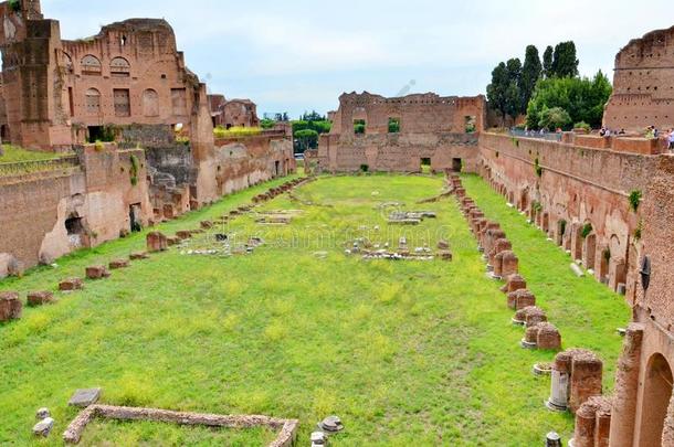 运动场关于Domitian采用罗马