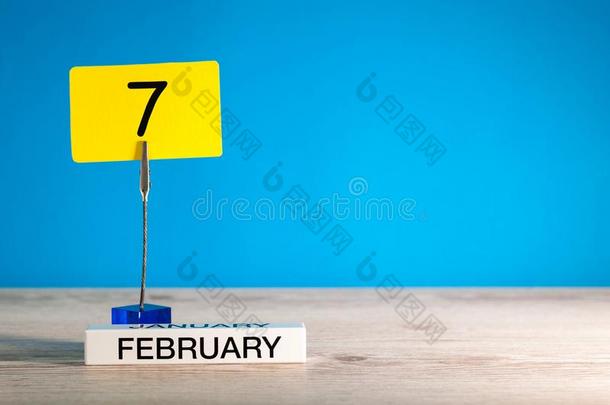 二月7Thailand泰国.一天7关于二月m向Thailand泰国,日历向小的加标签于在