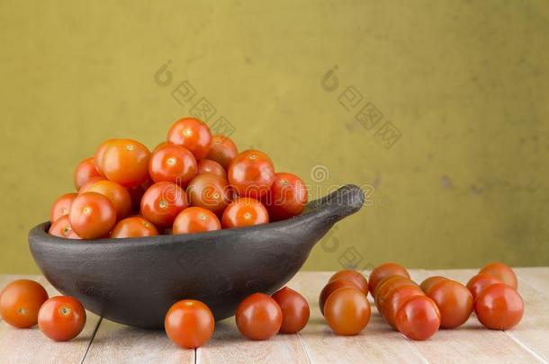 小的番茄采用指已提到的人碗-茄属植物圣女果乏.cerasifor