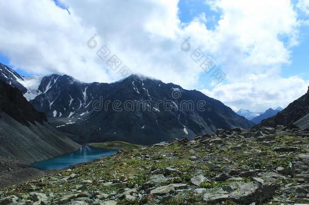 山,美好,湖,纯的水旅游.干净的天空.