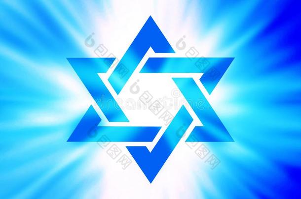 星关于dataabovevideo超视频数据犹太人的蓝色背景