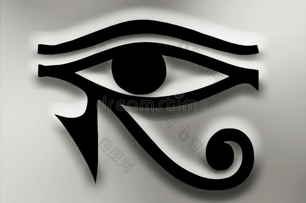 眼睛关于何露斯埃及的象征