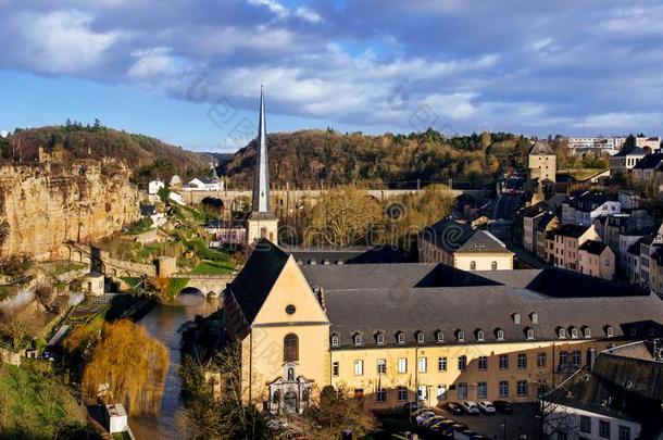 格伦德四分之一采用卢森堡公国城市