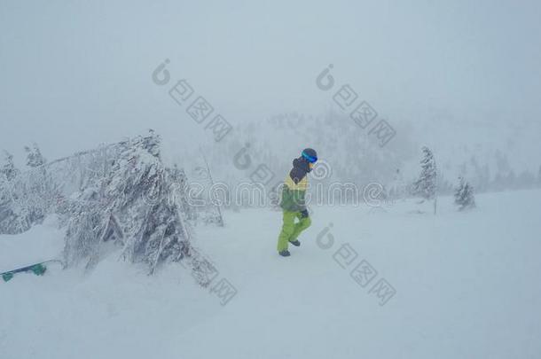 滑雪全能滑雪板冬,一起男人和板采用mounta采用s