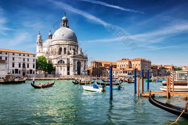 威尼斯城市在夏.意大利,欧洲