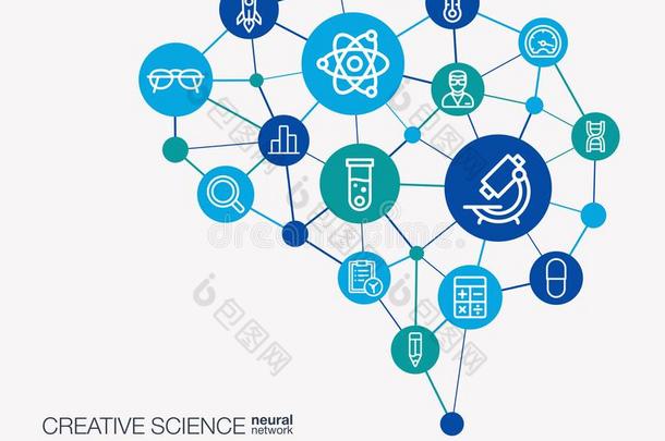 科学,实验室试验,研究,改革完整的巴士