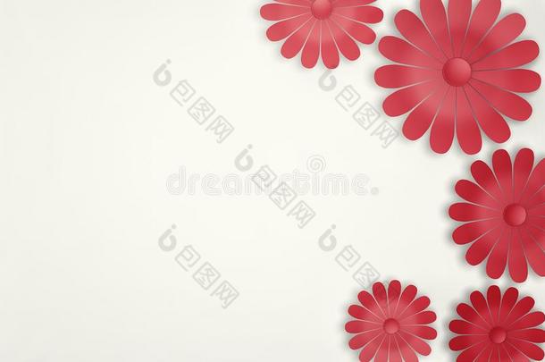 红色的花向白色的背景-花的设计原理.3英语字母表中的第四个字母DOS命令：更改文件名