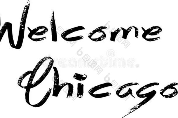 欢迎向芝加哥文本符号说明