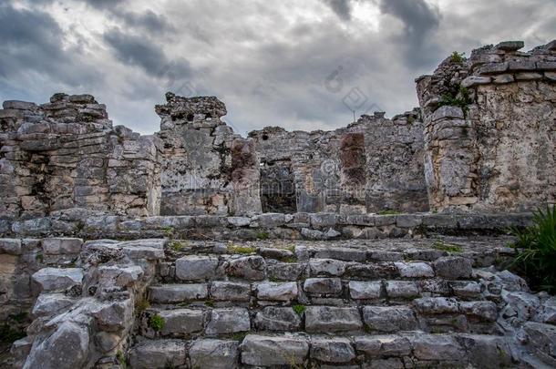 令人晕倒的图卢姆墨西哥古代的文明