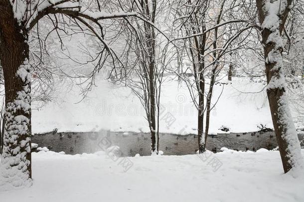 下雪向指已提到的人快的河