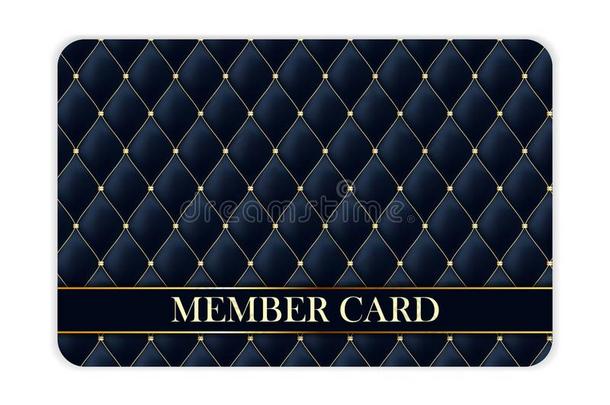奢侈成员,赠品卡片样板为你的商业矢量illustrate举例说明
