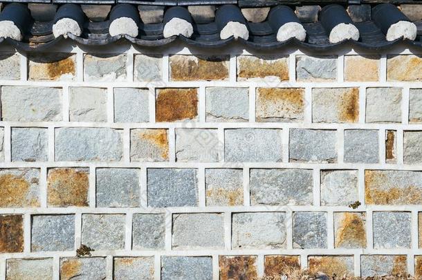 朝鲜人传统的石头墙