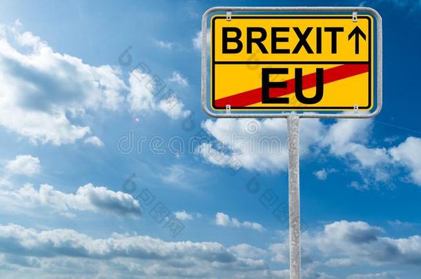 英国退欧-路符号统一的王国,欧洲的同盟-和天和