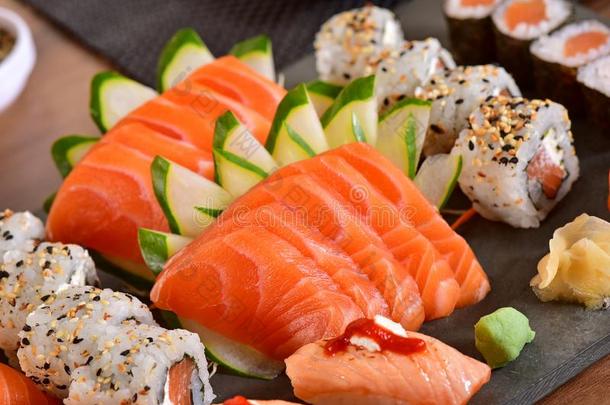 日本人食物-生鱼片部分