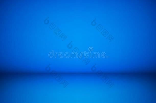 抽象的蓝色工作室车间背景.样板关于房间埋
